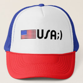 Gorra De Camionero 'EEUU ;) bandera'