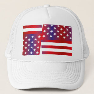 Gorra De Camionero EEUU/USA FLAG Text Style BARNA by MASANSER
