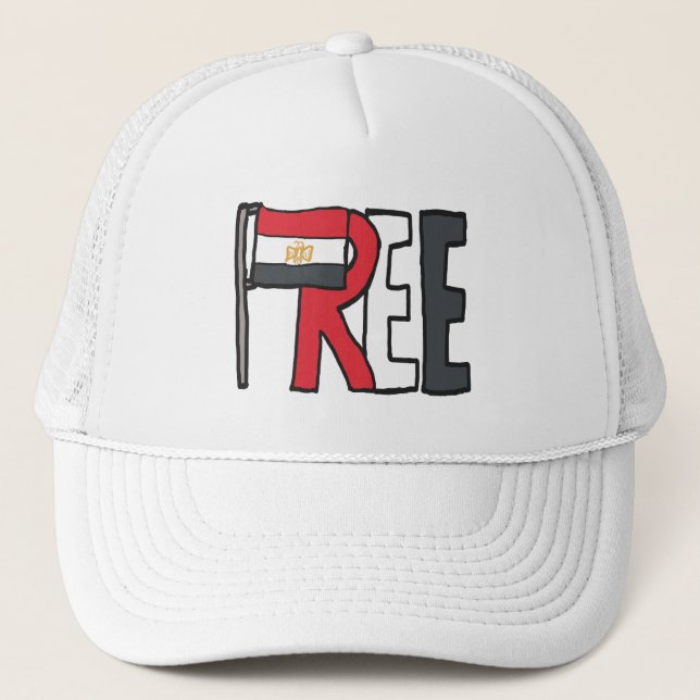 Gorra De Camionero Egipto libre (Anverso)