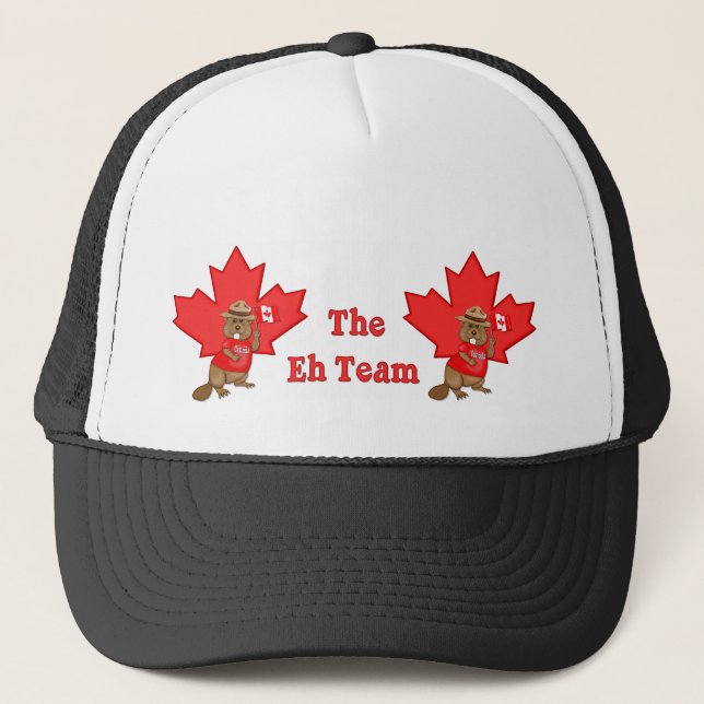 Gorra De Camionero Eh Team Beaver (Anverso)