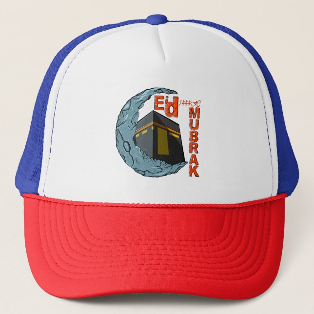 Gorra De Camionero Eid mubarak (Anverso)