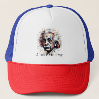 Gorra De Camionero Einstein Unleashed - Genio abstracto