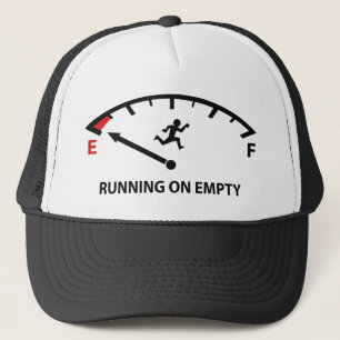 Gorra De Camionero Ejecutándose en vacío