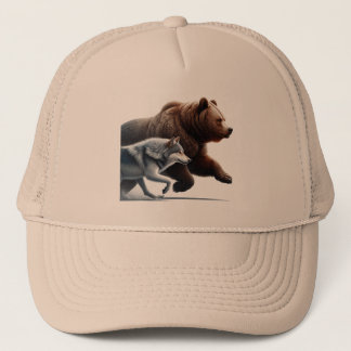 Gorra De Camionero Ejecutar camiseta salvaje