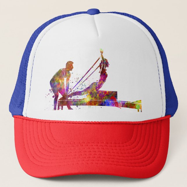 Gorra De Camionero ejercicio de gimnasia (Anverso)