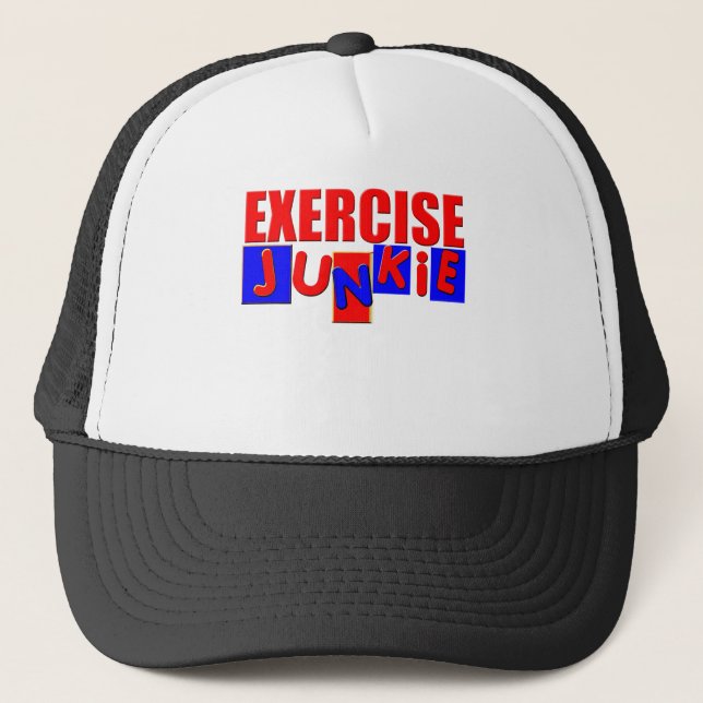 Gorra De Camionero Ejercicio Divertido (Anverso)