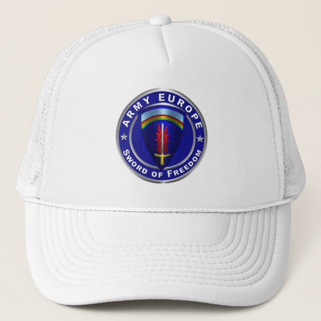 Gorra De Camionero Ejército de EE. UU. en Europa (Anverso)