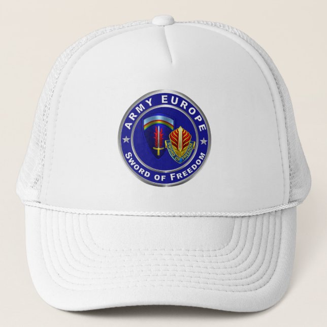 Gorra De Camionero Ejército de EE. UU. en Europa (Anverso)