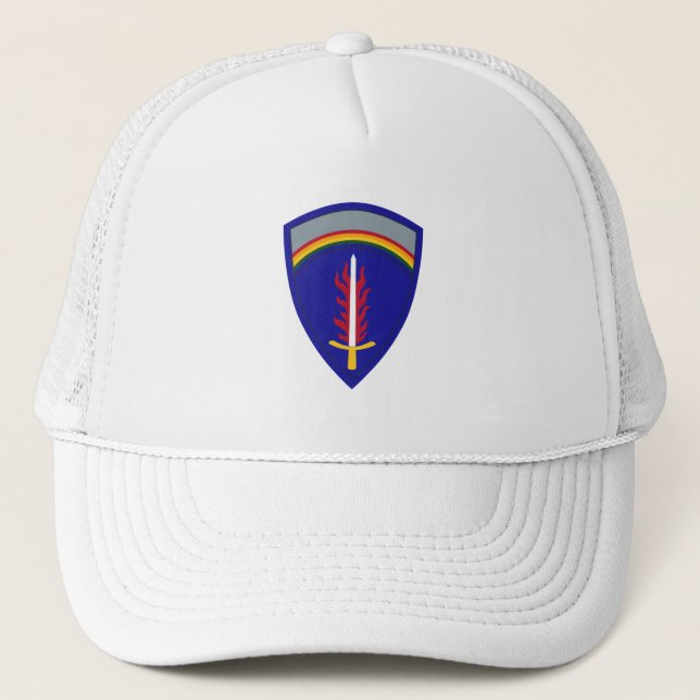 Gorra De Camionero Ejército Europa USAREUR (Anverso)