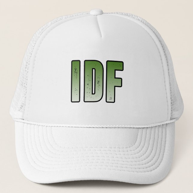 Gorra De Camionero Ejército israelí de las FDI (Anverso)
