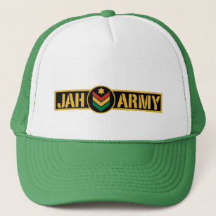 Gorra De Camionero Ejército Jah - Rasta de Reggae - Cabo de camionero