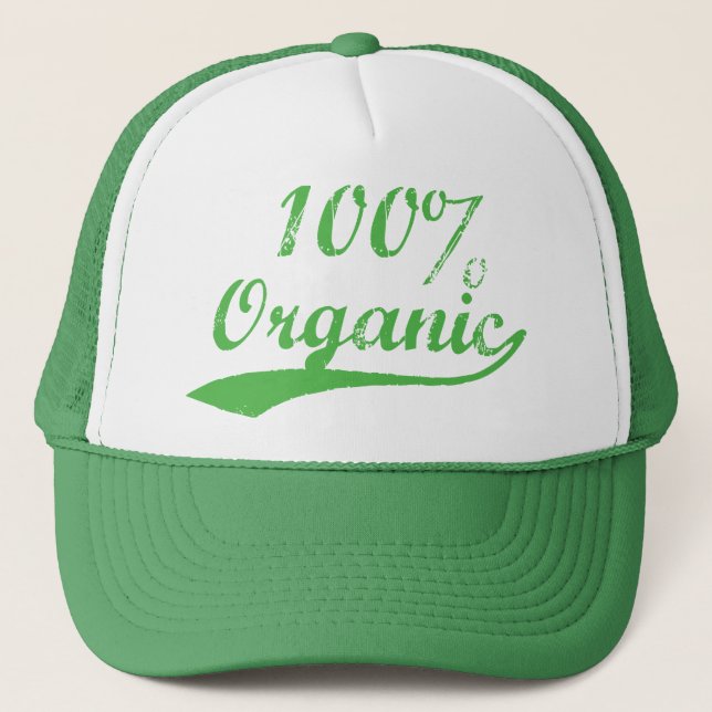 Gorra De Camionero El 100% orgánico (Anverso)