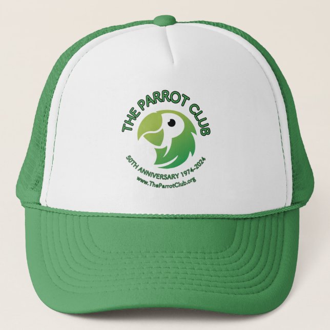 Gorra De Camionero El 50 aniversario del Parrot Club (Anverso)