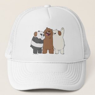 Gorra De Camionero El abrazo del grupo Bare Bears