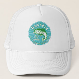 Gorra De Camionero "El abuelo es mi amigo pescador"