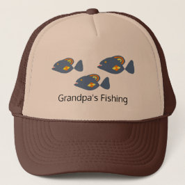 Gorra De Camionero El abuelo está pescando
