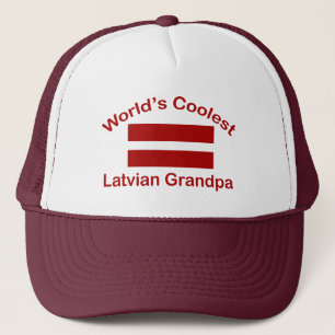 Gorra De Camionero El abuelo letón más fresco del mundo