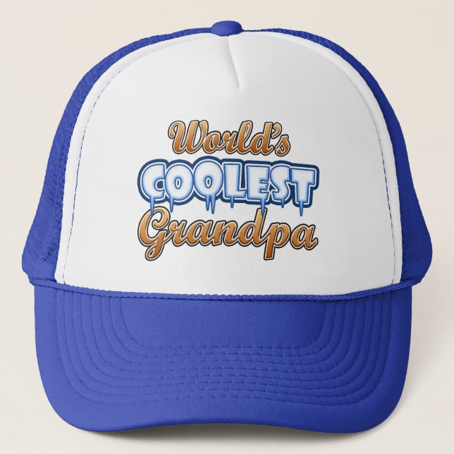 Gorra De Camionero El abuelo más fresco del mundo (Anverso)