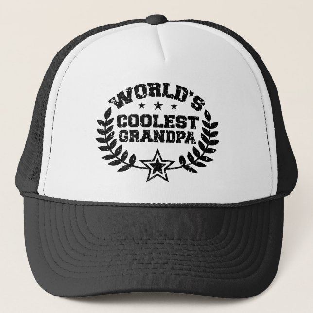 Gorra De Camionero El abuelo más frío del mundo (Anverso)