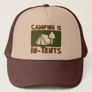 Gorra De Camionero El acampar es intentos