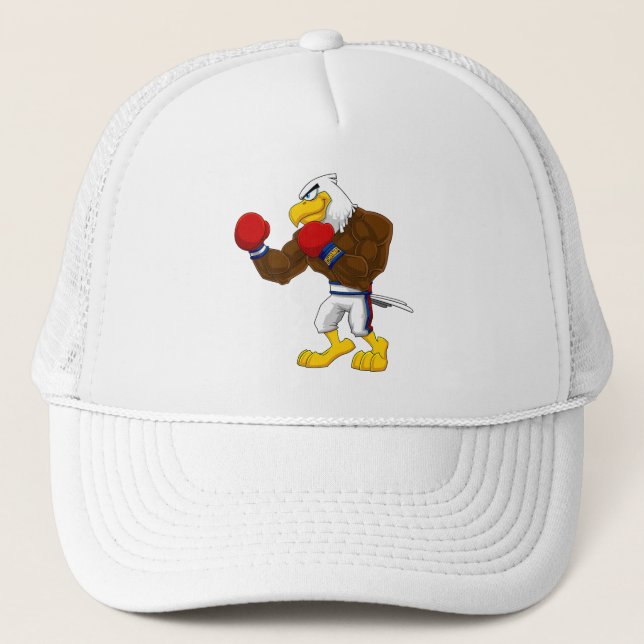 Gorra De Camionero El águila animada del tío Sam (Anverso)