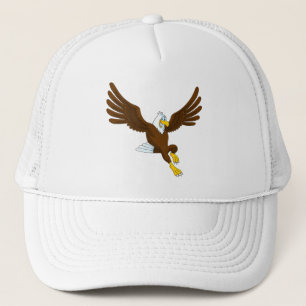 Gorra De Camionero El águila animada del tío Sam
