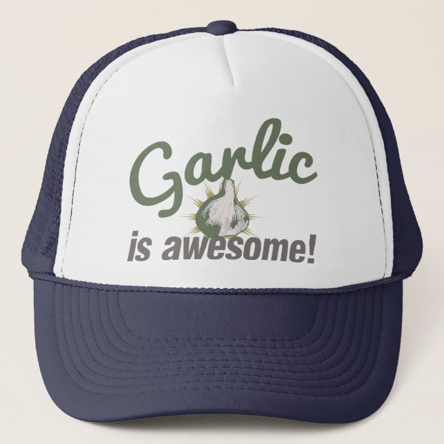 Gorra De Camionero ¡El ajo es impresionante! (Anverso)