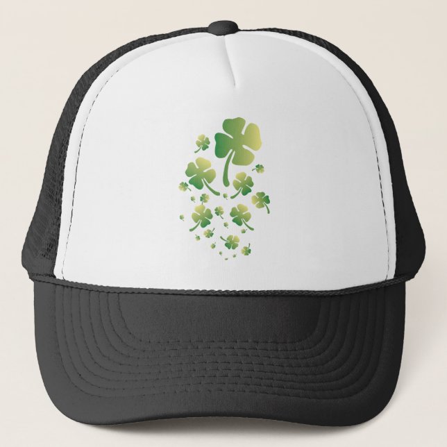 Gorra De Camionero El amante del gradiente de St. Patrick (Anverso)