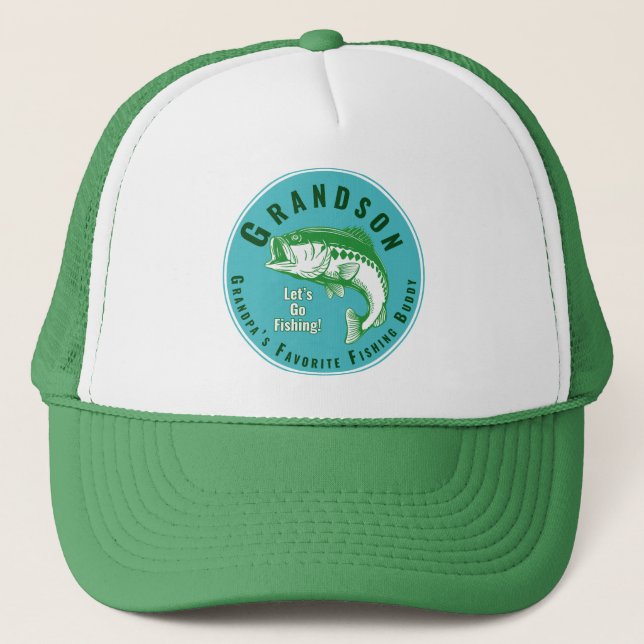 Gorra De Camionero El amigo pesquero favorito del abuelo (Anverso)