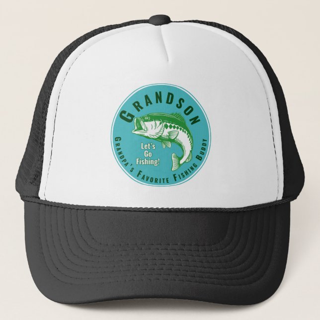 Gorra De Camionero El amigo pesquero favorito del abuelo (Anverso)