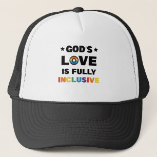 Gorra De Camionero El Amor de Dios es Totalmente Inclusivo Mes del Or