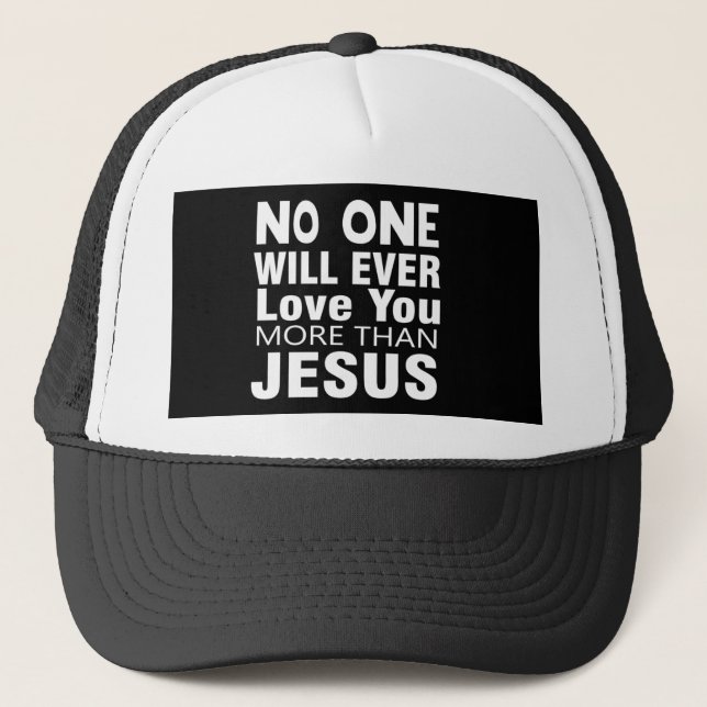 Gorra De Camionero El amor de Jesús (Anverso)