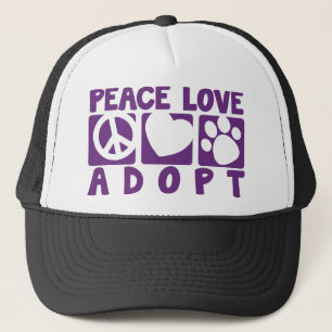 Gorra De Camionero El amor de la paz adopta
