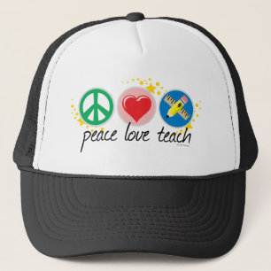 Gorra De Camionero El amor de la paz enseña
