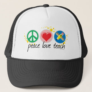 Gorra De Camionero El amor de la paz enseña