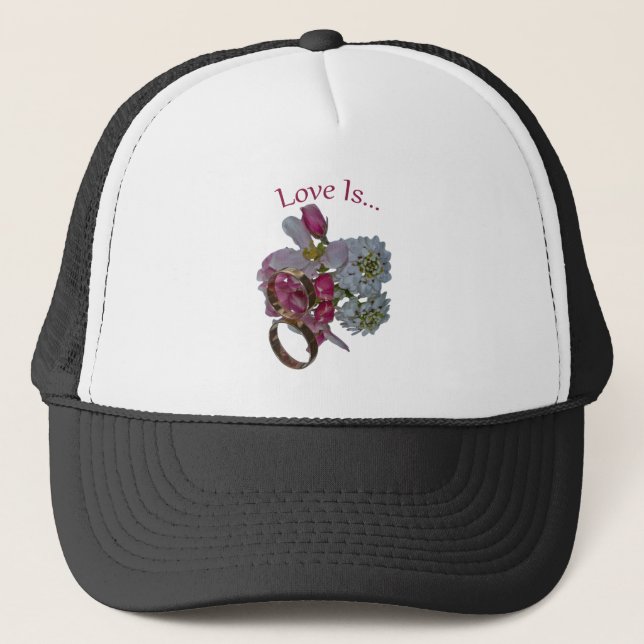 Gorra De Camionero El amor es (Anverso)