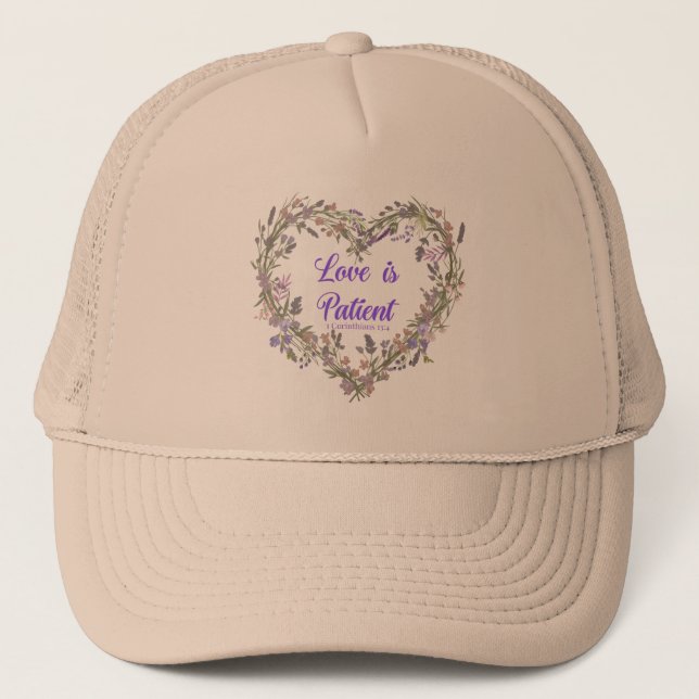 Gorra De Camionero El amor es.... (Anverso)