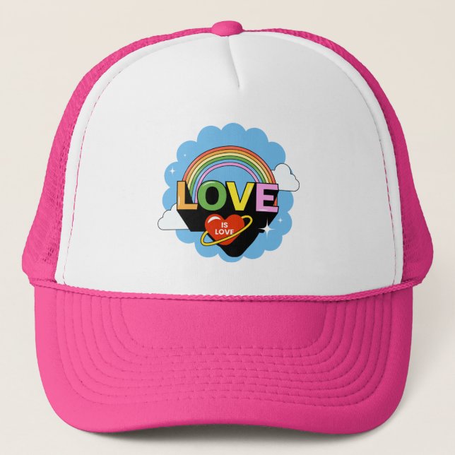 Gorra De Camionero "El amor es amor" (Anverso)