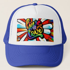 Gorra De Camionero El amor es amor