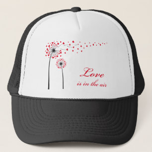 Gorra De Camionero El amor está en el aire, diente de león con los