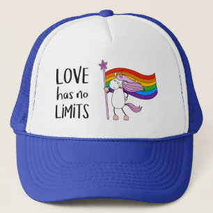 Gorra De Camionero El amor no tiene límites Unicornio
