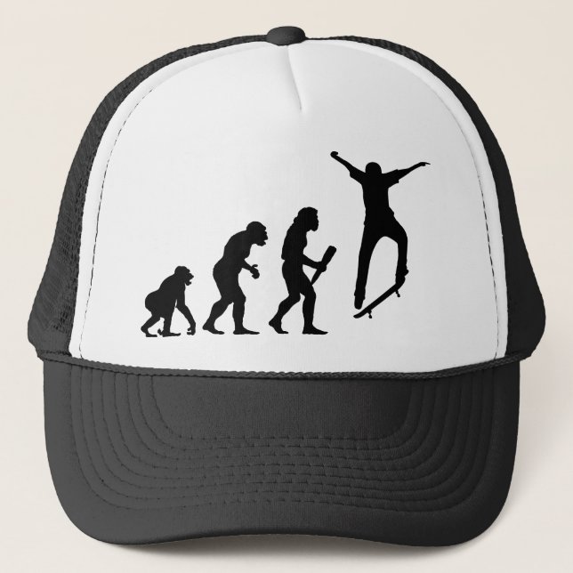 Gorra De Camionero El andar en monopatín (Anverso)