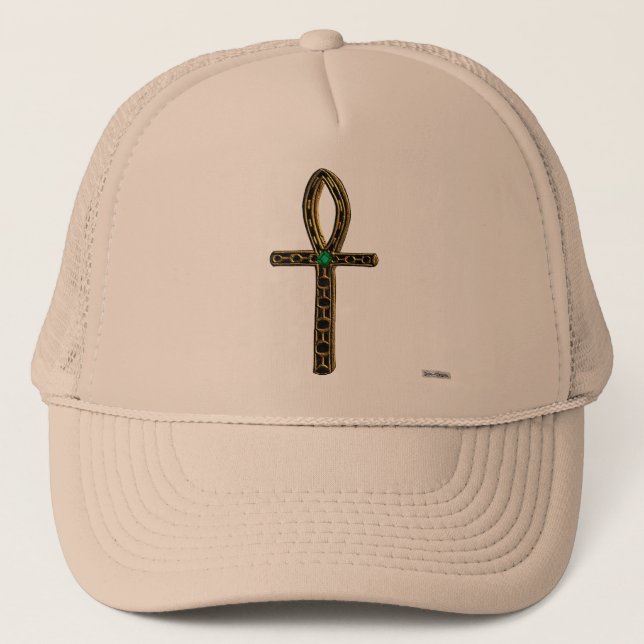 Gorra De Camionero El Ankh (oro) (Anverso)