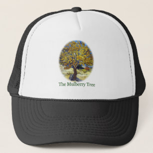 Gorra De Camionero El árbol de morera, Vincent van Gogh. Vintage