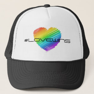Gorra De Camionero El arco iris celebra amor de la igualdad de los