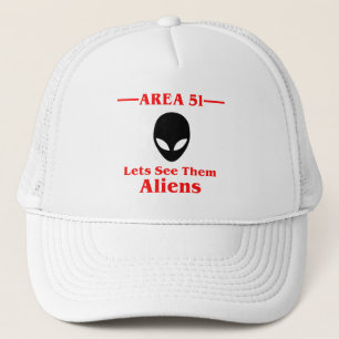 Gorra De Camionero El área 51 deja para considerarlos los extranjero
