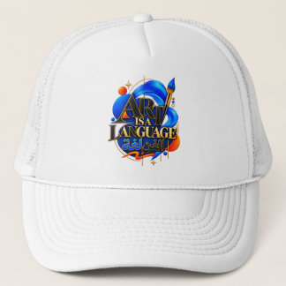 GORRA DE CAMIONERO EL ARTE ES UN LENGUAJE
