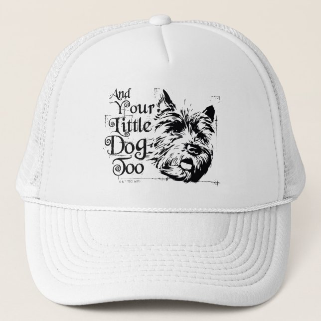 Gorra De Camionero El Asistente De Oz™ | Y Tu Pequeño Perro También (Anverso)