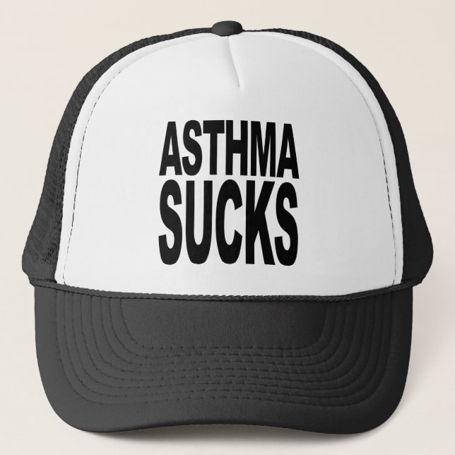 Gorra De Camionero El asma chupa (Anverso)