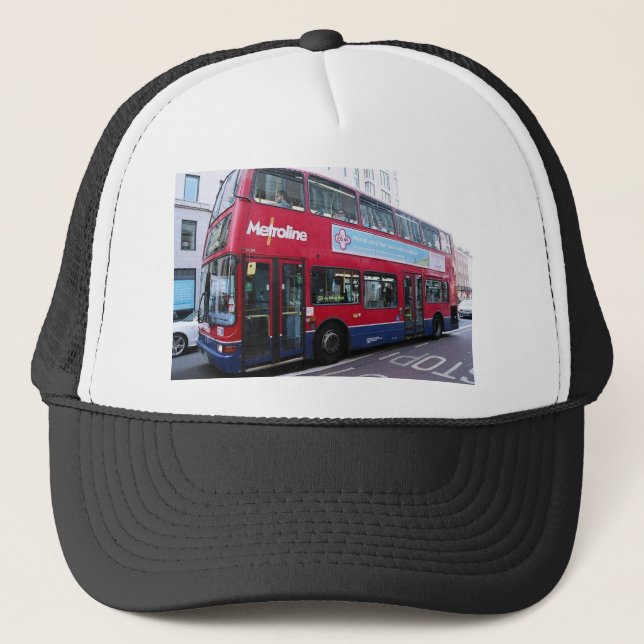 Gorra De Camionero El autobús de dos pisos de Londres (Anverso)